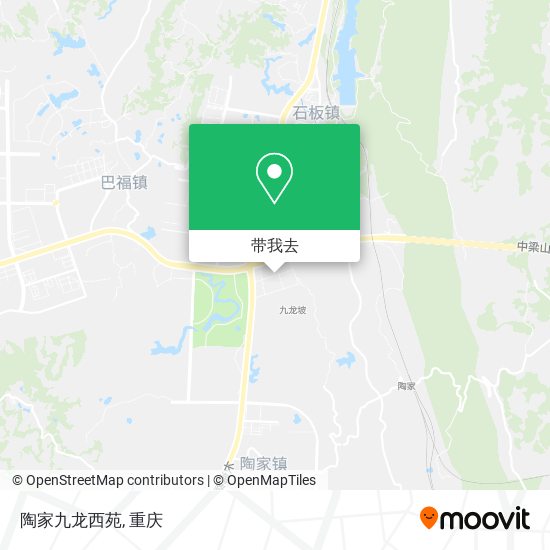 陶家九龙西苑地图
