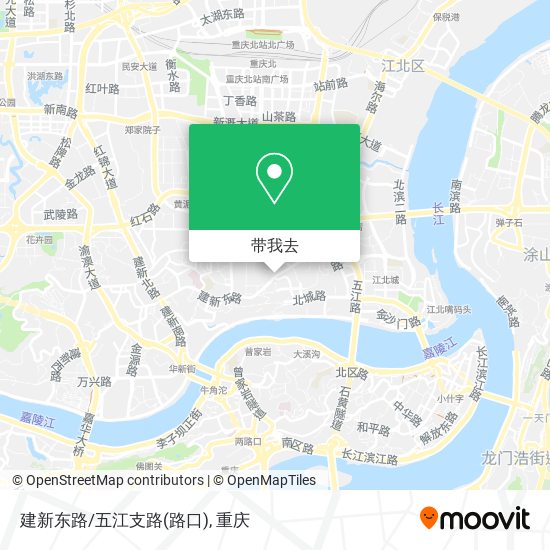 建新东路/五江支路(路口)地图
