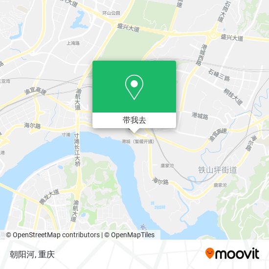 朝阳河地图