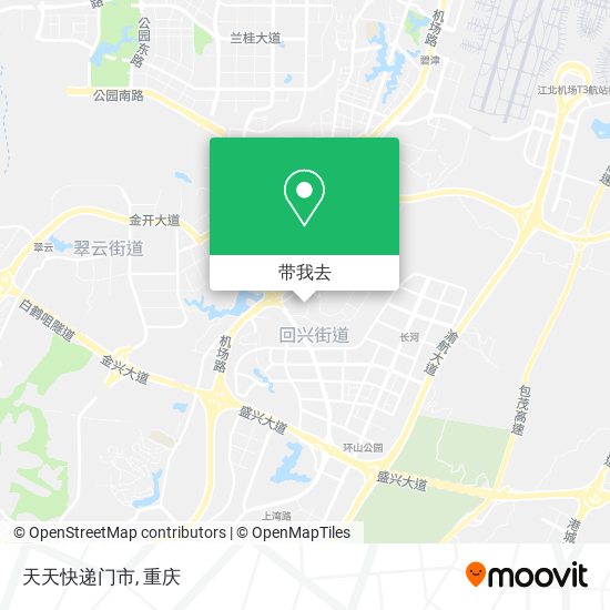天天快递门市地图