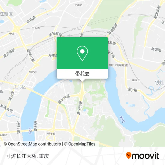 寸滩长江大桥地图