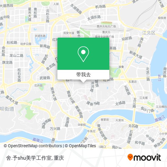 舍.予shu美学工作室地图