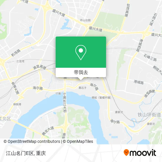 江山名门E区地图
