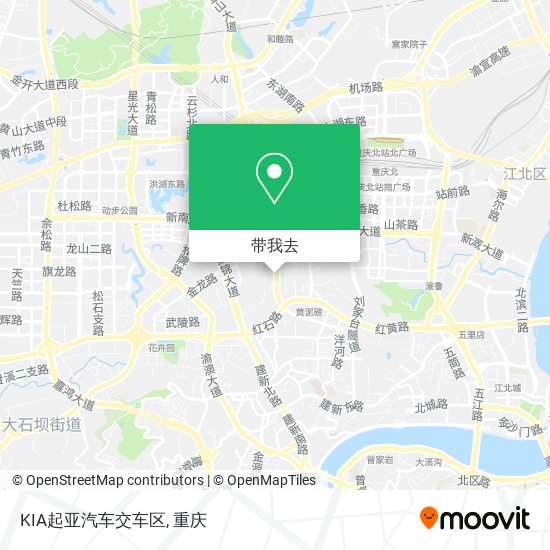 KIA起亚汽车交车区地图