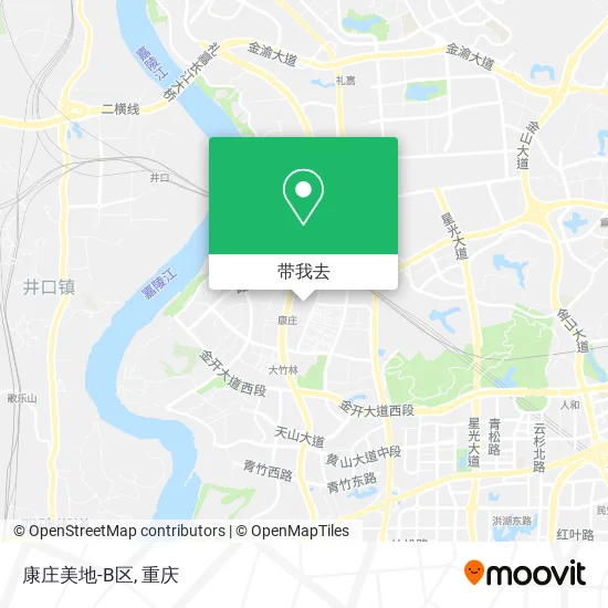 康庄美地-B区地图