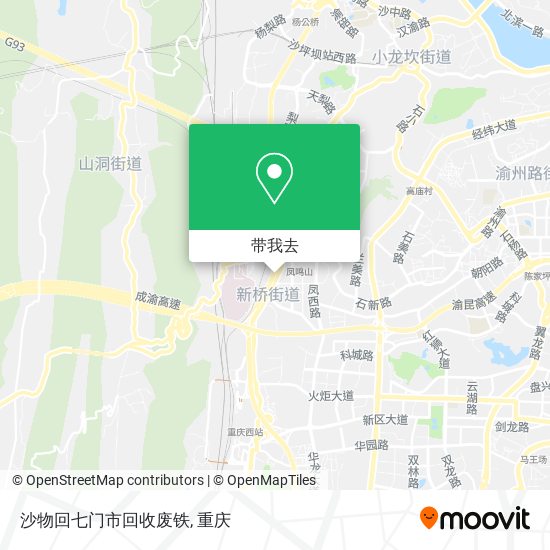 沙物回七门市回收废铁地图