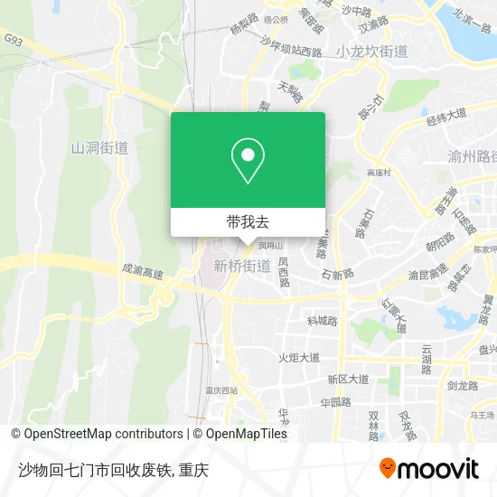 沙物回七门市回收废铁地图