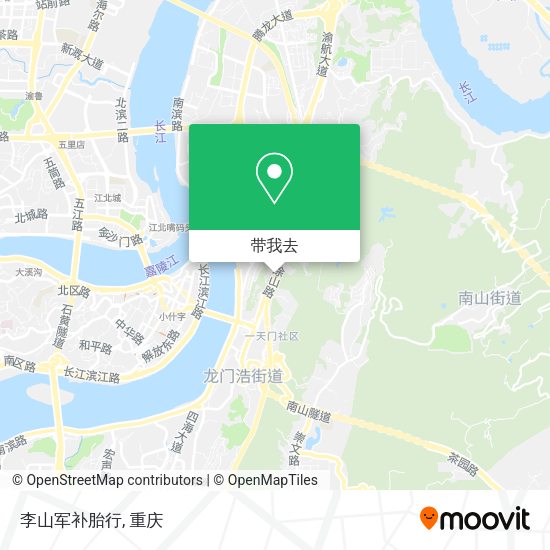 李山军补胎行地图