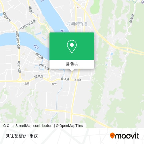 风味菜板肉地图