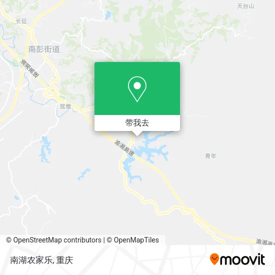 南湖农家乐地图