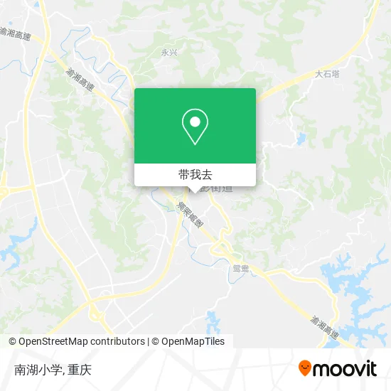 南湖小学地图