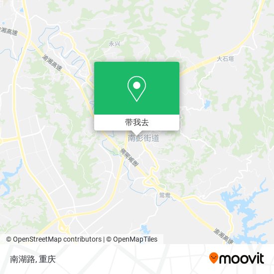 南湖路地图