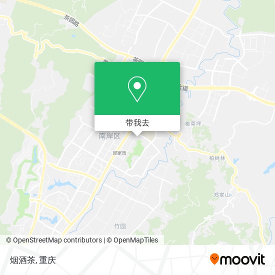 烟酒茶地图