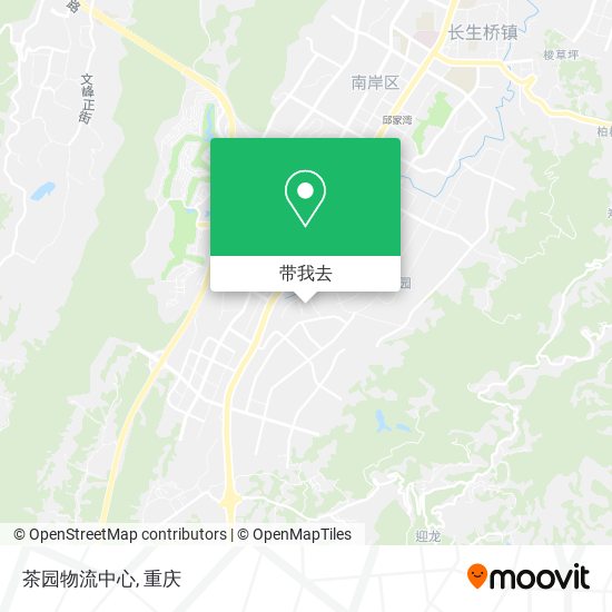茶园物流中心地图