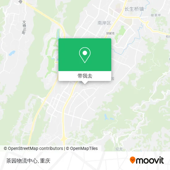 茶园物流中心地图