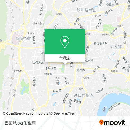 巴国城-大门地图
