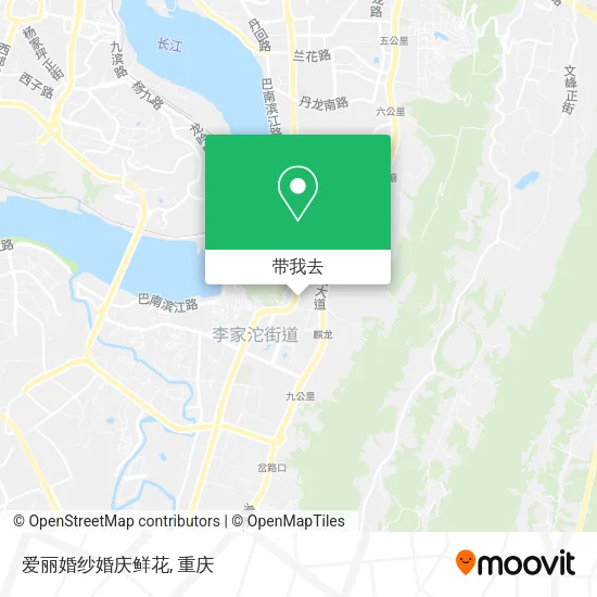 爱丽婚纱婚庆鲜花地图