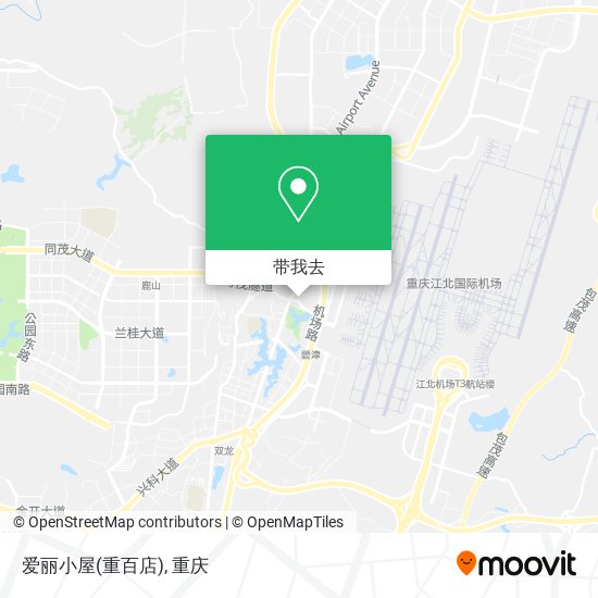 爱丽小屋(重百店)地图