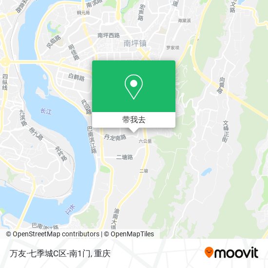 万友·七季城C区-南1门地图