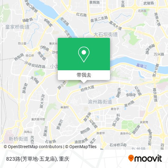 823路(芳草地-五龙庙)地图