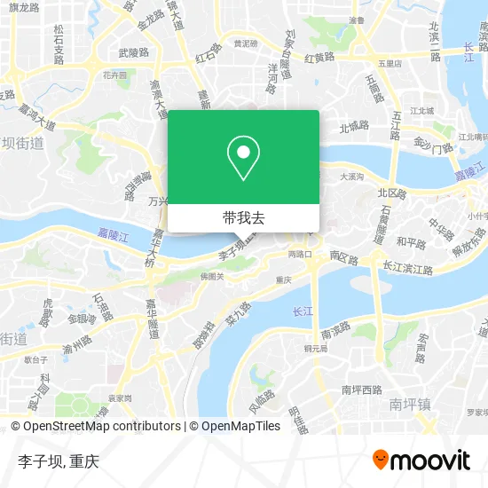 李子坝地图