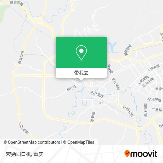 宏勋四口机地图