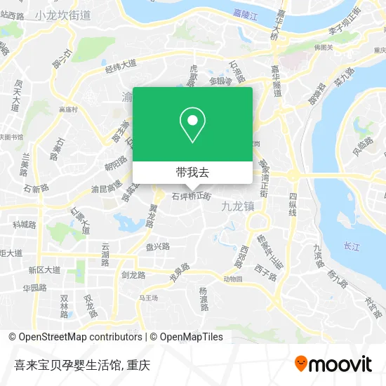 喜来宝贝孕婴生活馆地图