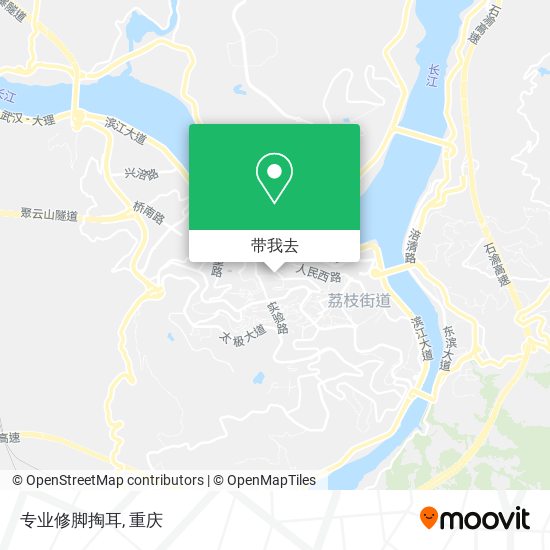 专业修脚掏耳地图