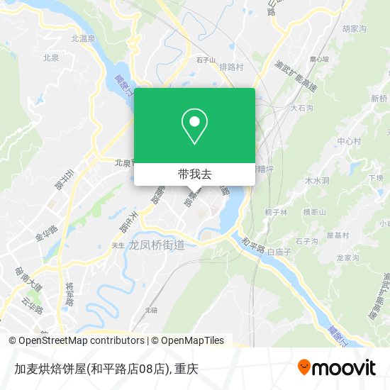 加麦烘焙饼屋(和平路店08店)地图
