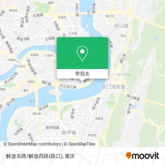 解放东路/解放西路(路口)地图