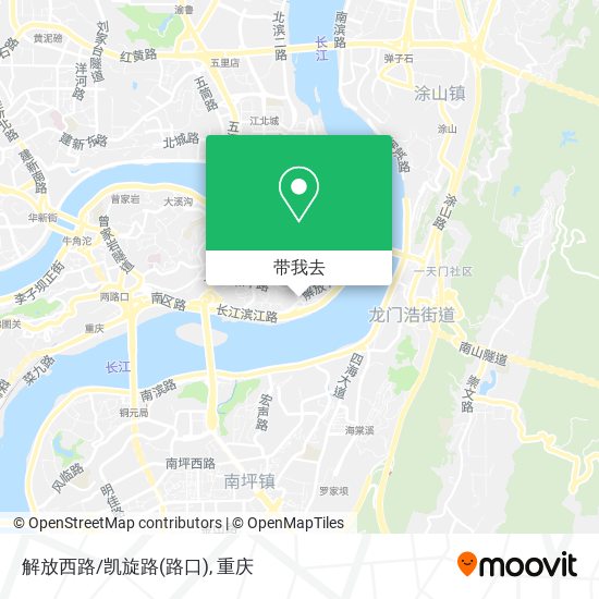 解放西路/凯旋路(路口)地图