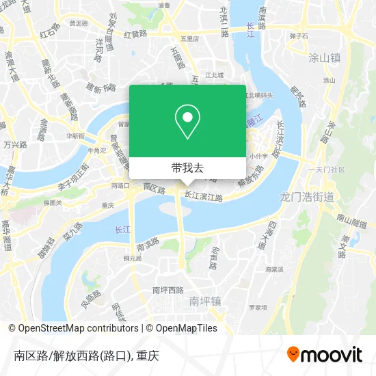 南区路/解放西路(路口)地图