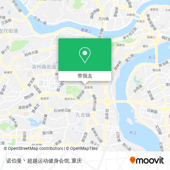 诺伯曼丶超越运动健身会馆地图