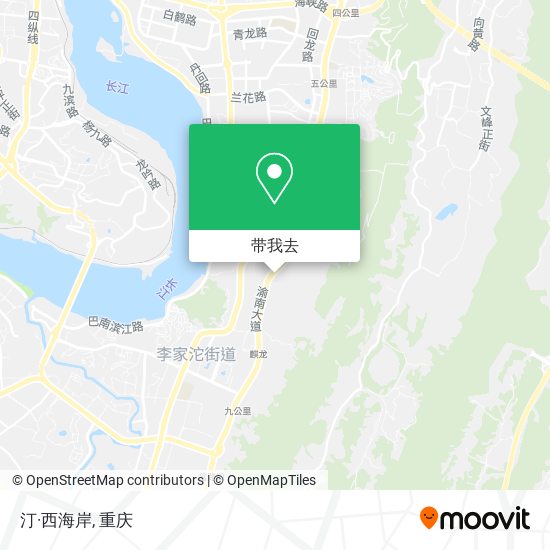 汀·西海岸地图