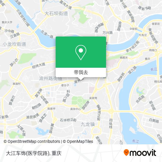 大江车饰(医学院路)地图