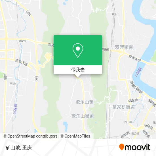 矿山坡地图