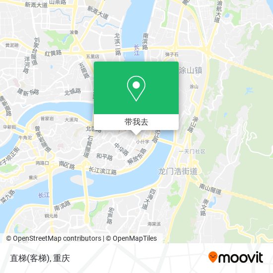 直梯(客梯)地图