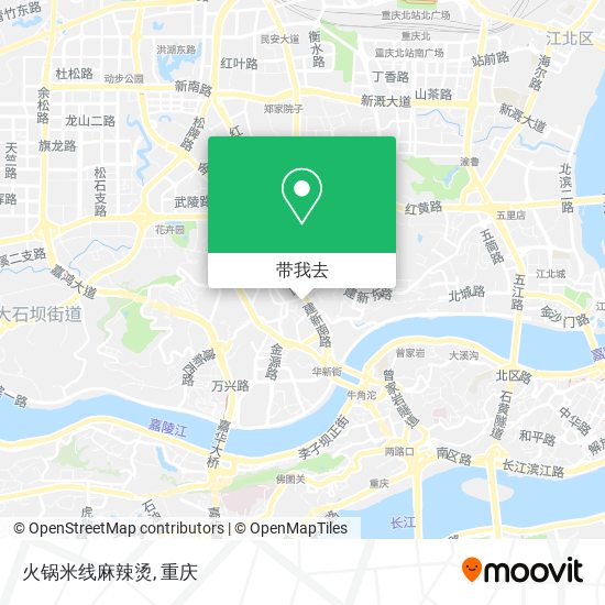 火锅米线麻辣烫地图