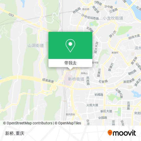 新桥地图