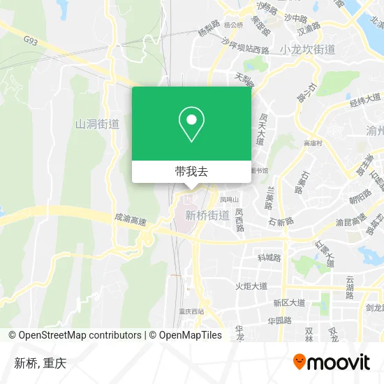 新桥地图