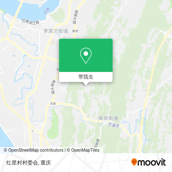 红星村村委会地图