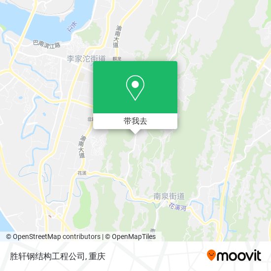 胜轩钢结构工程公司地图