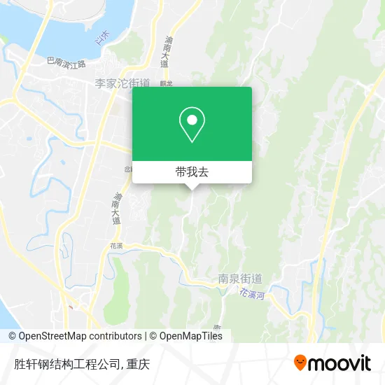 胜轩钢结构工程公司地图