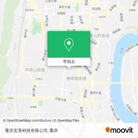 重庆宏美科技有限公司地图