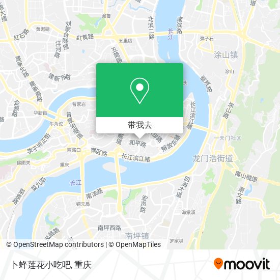 卜蜂莲花小吃吧地图