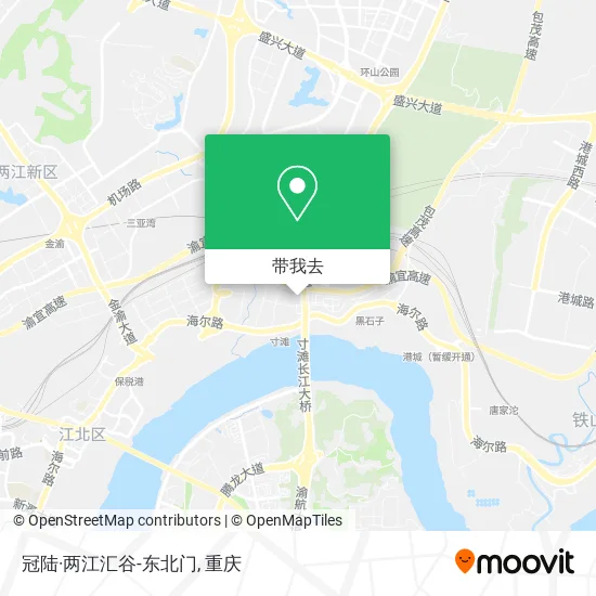 冠陆·两江汇谷-东北门地图