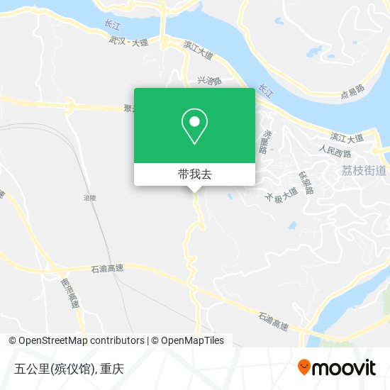 五公里(殡仪馆)地图