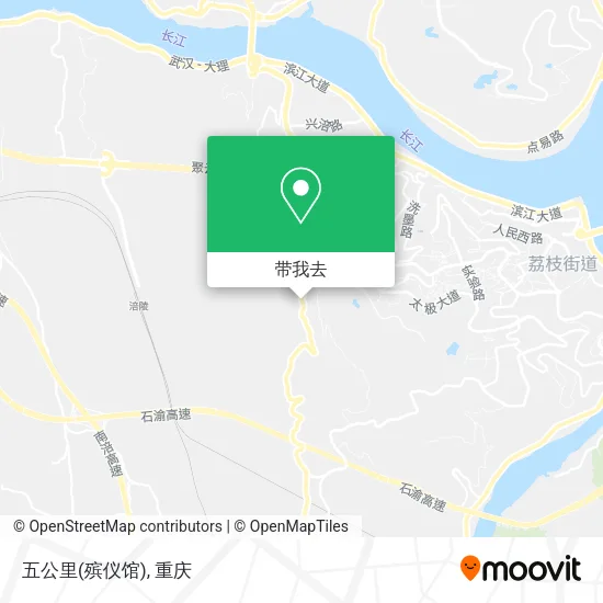 五公里(殡仪馆)地图