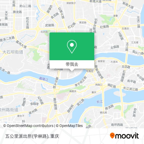 五公里派出所(学林路)地图