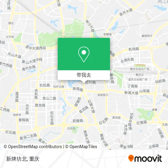 新牌坊北地图